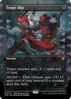 Tragic Slip (Borderless) Foil 22