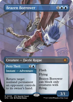 Brazen Borrower (Borderless) Foil 30
