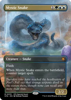 Mystic Snake (Borderless) Foil 35
