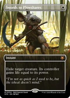 Swords to Plowshares (Borderless) Foil 54