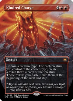 Kindred Charge (Borderless) Foil 58