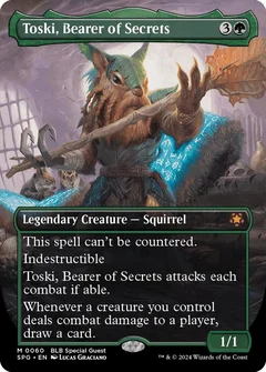 Toski, Bearer of Secrets (Borderless) Foil 60