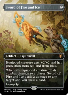 Sword of Fire and Ice (Borderless) Foil 62