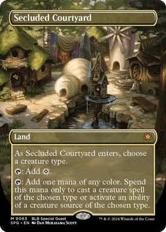 Secluded Courtyard (Borderless) Foil 63