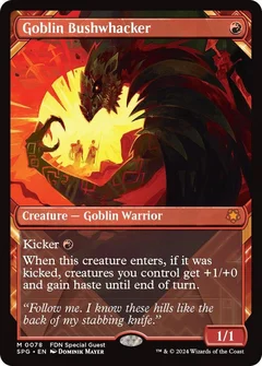 Goblin Bushwhacker (Showcase) Foil 78