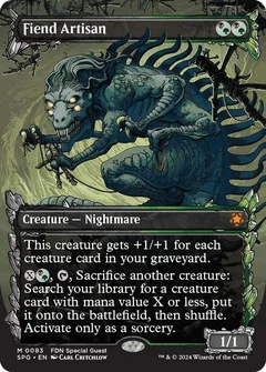Fiend Artisan (Showcase) Foil 83