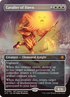 Cavalier of Dawn (Borderless) Foil 84