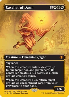 Cavalier of Dawn (Borderless) (First-Place Foil) 94