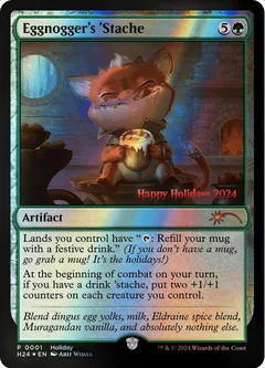 Eggnogger's 'Stache Foil 1