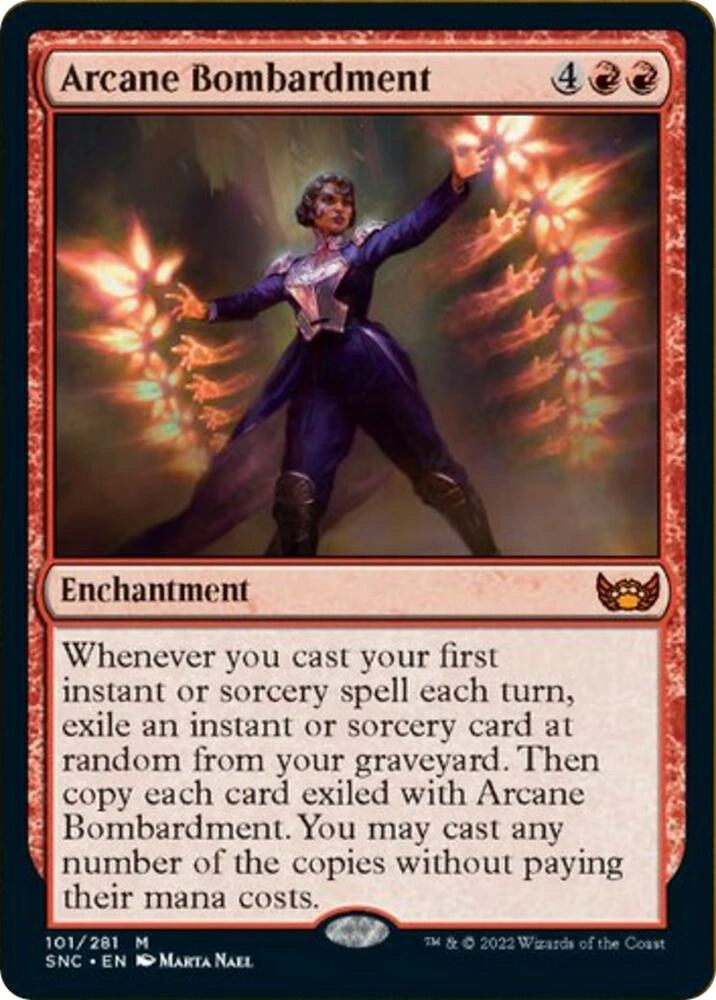 Arcane Bombardment Foil