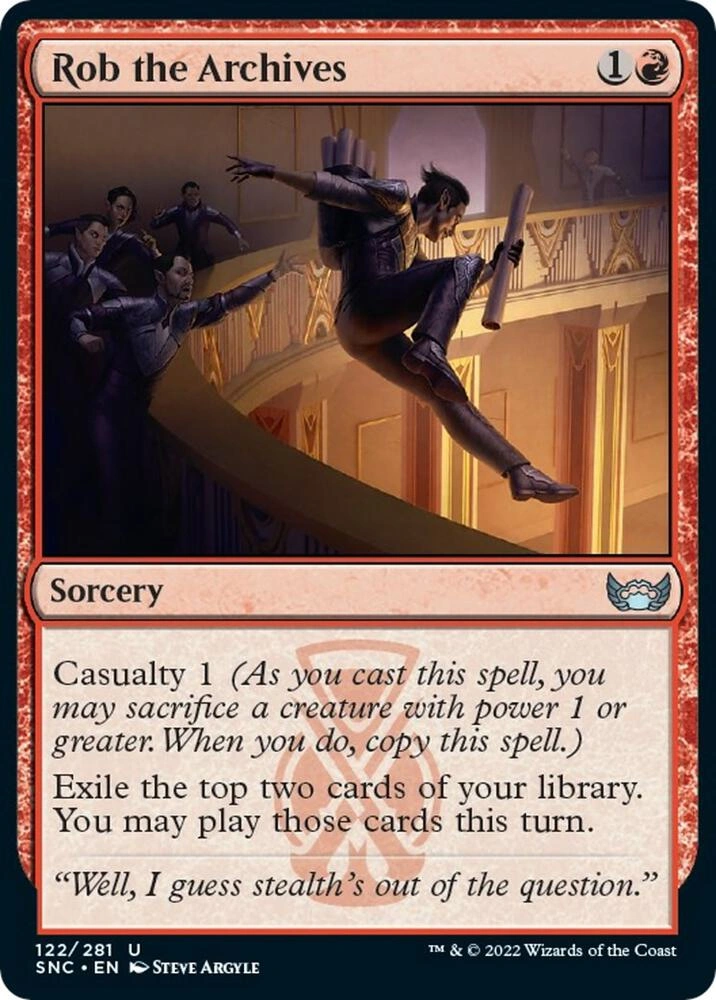 Rob the Archives Foil