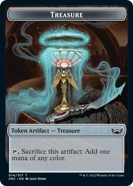 Treasure (014) // Angel Double-Sided Token Foil