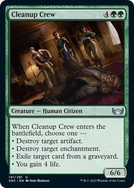 Cleanup Crew Foil