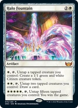 Halo Fountain Foil