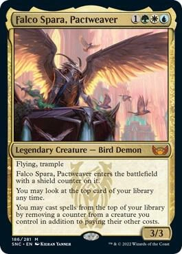 Falco Spara, Pactweaver Foil