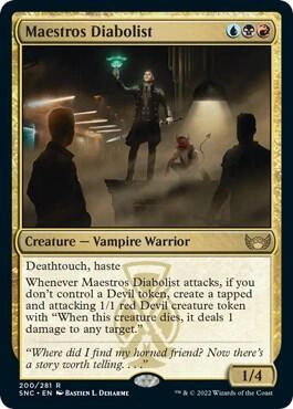 Maestros Diabolist Foil