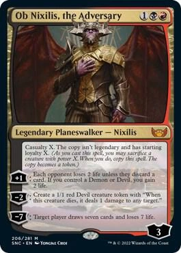 Ob Nixilis, the Adversary Foil