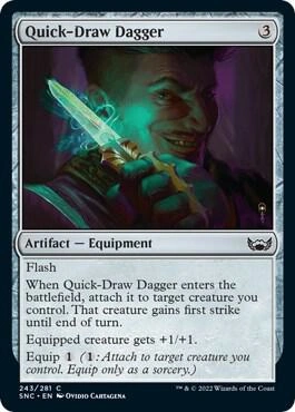 Quick-Draw Dagger Foil