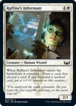 Raffine's Informant Foil