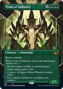 Titan of Industry (Borderless) Foil