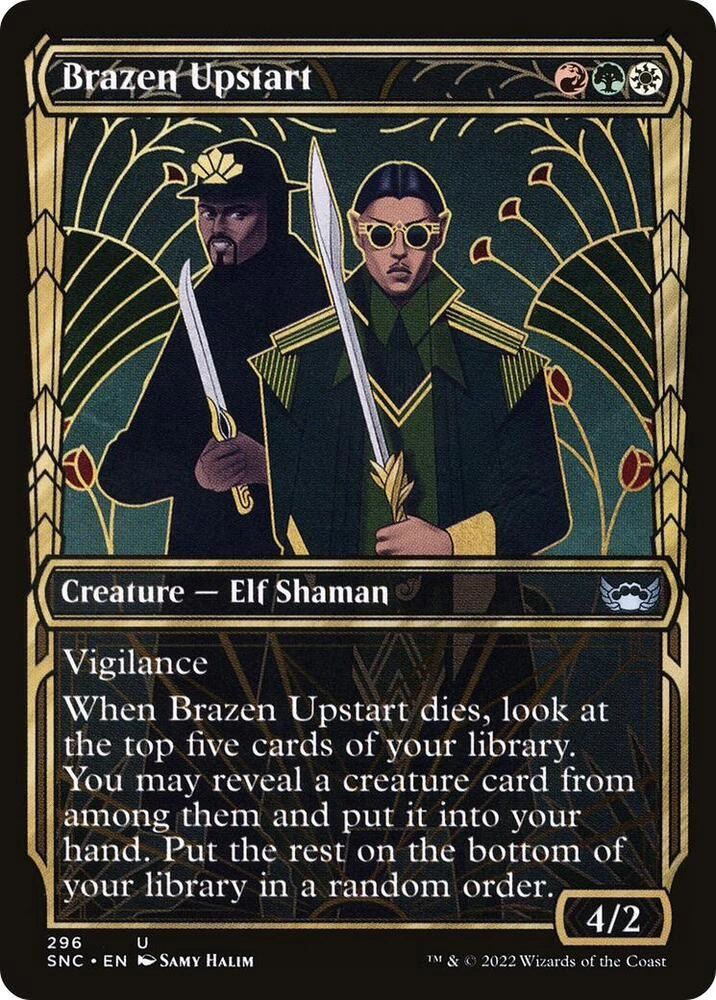 Brazen Upstart (Showcase) Foil