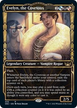 Evelyn, the Covetous (Showcase) Foil