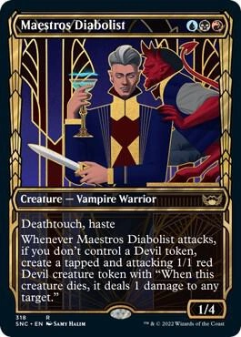 Maestros Diabolist (Showcase) Foil