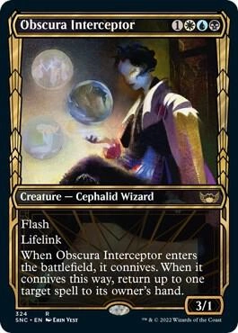 Obscura Interceptor (Showcase) Foil