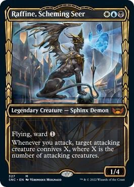 Raffine, Scheming Seer (Showcase) Foil