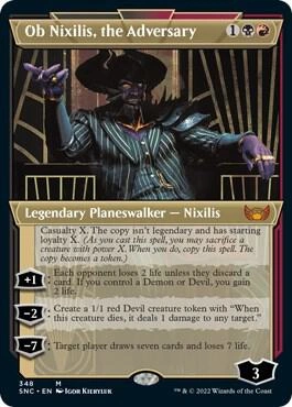 Ob Nixilis, the Adversary (Showcase) Foil