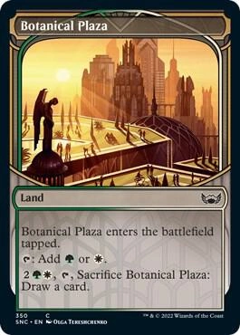 Botanical Plaza (Showcase) Foil