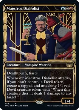 Maestros Diabolist (Gilded Foil)