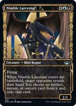 Nimble Larcenist (Gilded Foil)