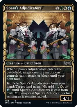 Spara's Adjudicators (Gilded Foil)