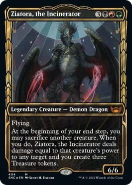 Ziatora, the Incinerator (Gilded Foil)