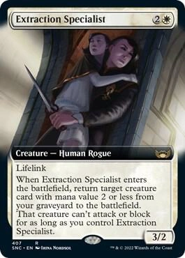 Extraction Specialist (Extended Art) Foil