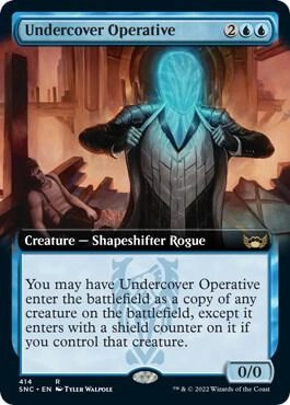 Undercover Operative (Extended Art) Foil