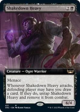 Shakedown Heavy (Extended Art) Foil