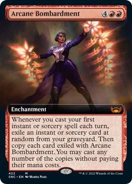 Arcane Bombardment (Extended Art) Foil