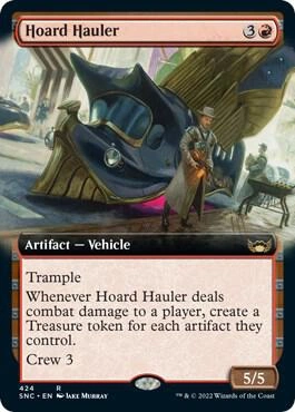 Hoard Hauler (Extended Art) Foil