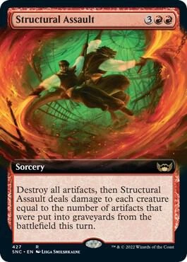 Structural Assault (Extended Art) Foil