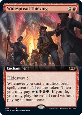 Widespread Thieving (Extended Art) Foil
