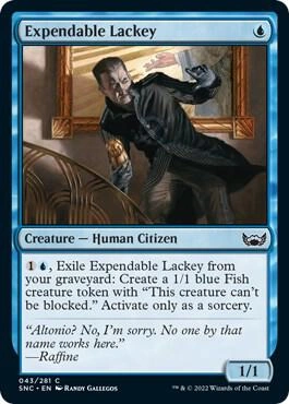 Expendable Lackey Foil