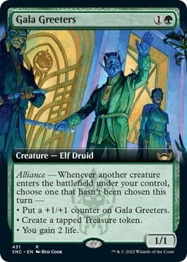 Gala Greeters (Extended Art) Foil