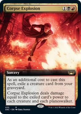 Corpse Explosion (Extended Art) Foil