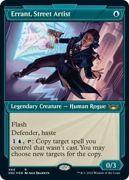 Errant, Street Artist (Showcase) (Foil Etched)