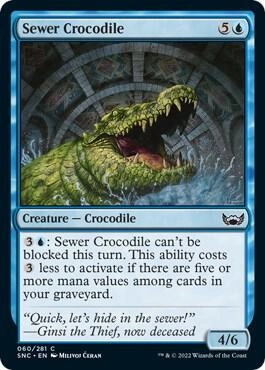 Sewer Crocodile Foil