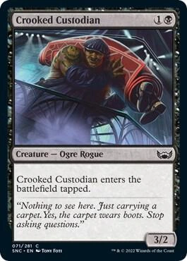 Crooked Custodian Foil