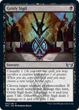 Grisly Sigil Foil