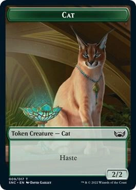 Cat // Dog Double-Sided Token Foil